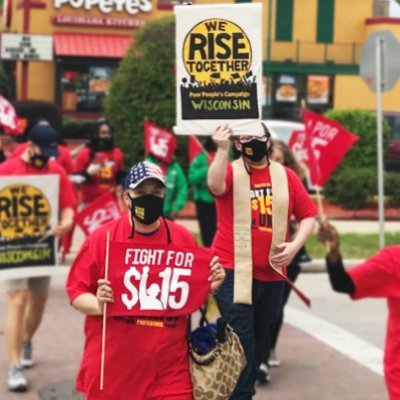 Milwaukee workers are speaking out – we need $15 an hour and the right to form a union without retaliation.
