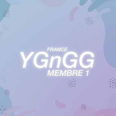 Bienvenue sur la fanbase dédiée à la future première membre de YGnGG !
Notre graphiste : @byeoldsg ❤️