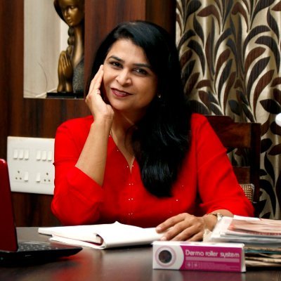 drjyotsnajoshi2's profile picture. Director @multichoice_healthcare 
 #Dermatologist #Cosmetologist at Aditya Birla, Columbia Asia,EMF Clinics & Unity Hospital, Pune.