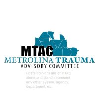 Metrolina Trauma Advisory Committee (MTAC) (@metrolinatrauma) 's Twitter Profile Photo Metrolina Trauma Advisory Committee (MTAC) (@metrolinatrauma) 's Twitter Profile Photo