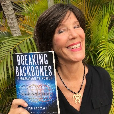 ABOUT DEB RADCLIFF
Cybersecurity thought leader, #author of Breaking Backbones Hacker Trilogy available at Amazon and all book outlets.