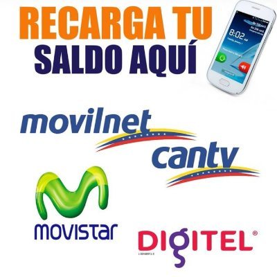 Pregunta al privado por nuestras recargas telefonicas , tenemos bajas comisiones 
Movistar
Movilnet 
Digitel