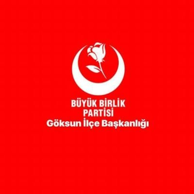 BBP K.maraş/Göksun ilçe başkanlığı resmi hesabıdır.