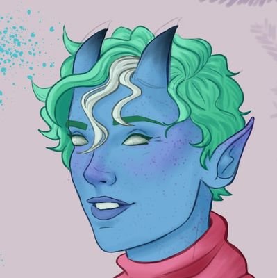This is supposed to be an art account but I talk about nerd shit a lot too ☆ Emrys ☆ He/Him pronouns ☆ 20 ☆ Tumblr: QueerForThis