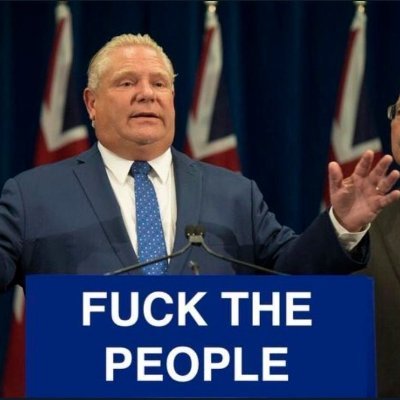 Doug Ford everyone. Destroying Ontario one lying breath at a time.