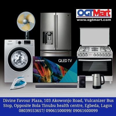 OGTMart's profile picture. We deliver Quality and Affordable Electronics and Household appliances - SALES/INSTALLATION/SERVICING.
