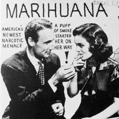 Full national legalization of cannabis is coming soon—any year now. Why does so much media coverage seem shaped by a silly 1930s propaganda film?