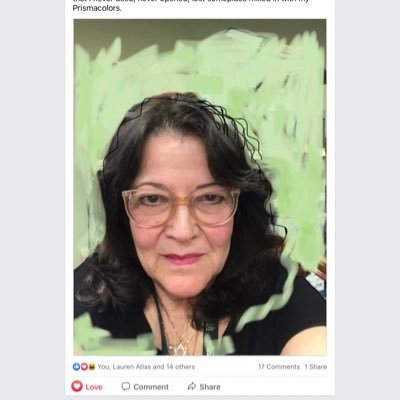 @Brenda_Atlast on Twitter site. With Elon in charge, he shows up here too. My @Picasshole got stolen; millions of @ArtAlliance s exist- @AnitaBasen is my Mom.