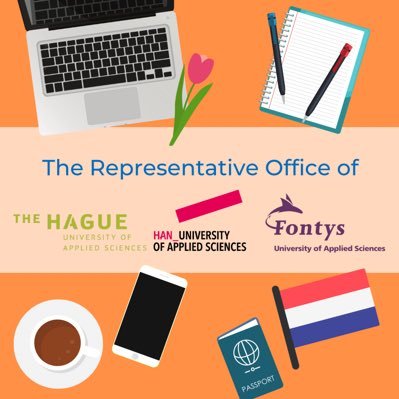 The Representative Office of The Hauge, HAN, and Fontys University of Applied Sciences NL in Jakarta, Indonesia.