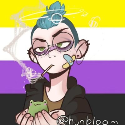 They/Them. 
Possibly cryptid, possibly some small creature covered in bog. 
Gamer, https://t.co/fagzCt7F6b