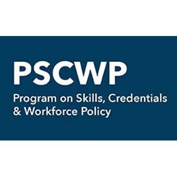 PscwpU's profile picture. Program on Skills, Credentials & Workforce Policy at @GWTweets | Building a better, fairer workforce education and credentialing ecosystem