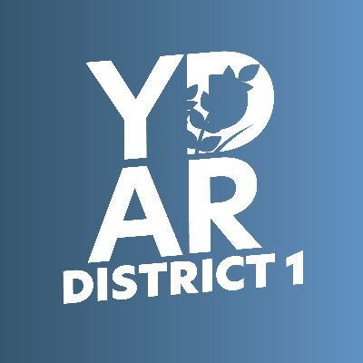 Representing the Young Democrats of the First District of Arkansas!