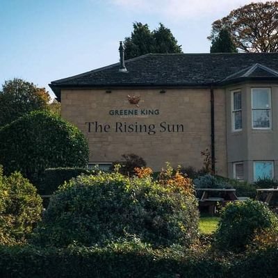 The Rising Sun suits its surroundings perfectly. It is the quintessential English hotel set on Cleeve Hill, the highest point in the Cotswolds