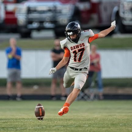 Pawhuska High School Sr. 2022, Kicker 6'0 165 lbs. @kicknation