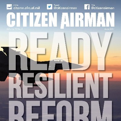 Official page of Citizen Airman, a bi-monthly magazine produced by the Air Force Reserve Command Public Affairs Office. Following, favorites & RT ≠ endorsement.