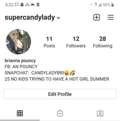 Add me on
IG:SUPERCANDYLADY
FB: AN POUNCY
SC: CANDYLADYBRI😜🌈🌈