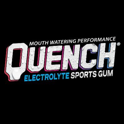 Quench Gum 🍒🍋🍇🍊
~Mouthwatering & Thirst quenching electrolyte sports gum 🤩
QUENCH® is a registered trademark of Quench Co. LLC of Seattle, Washington