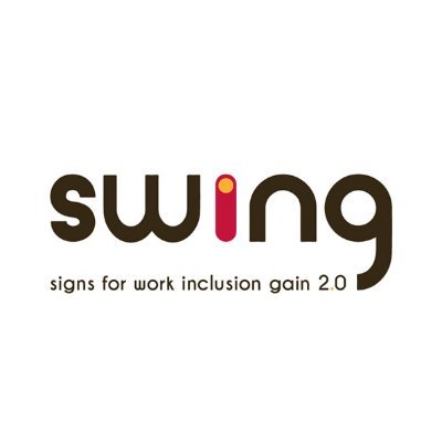 SWING - Signs for Work INclusion Gain 2.0 is a project supported by the European Commission through the Erasmus+ program in field of VET.