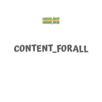 Contentforall1's profile picture. follow for everything