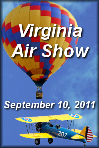 The Front Royal – Warren County Airport (FRR) is proud to host the 2011 Virginia Air Show on September 10, 2011.