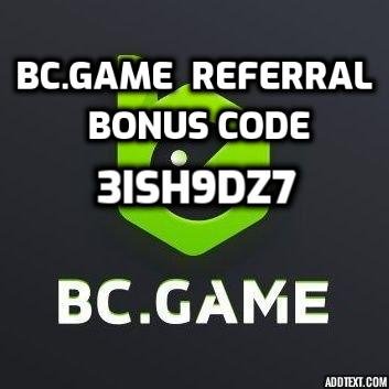 Join Bcgame and get bonus + free daily spin when you sign up with referral code: 3ish9dz7