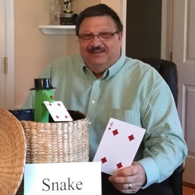 I am a retired school administrator.
I am also a Community Ambassador with the AARP Speakers Bureau and an amateur Magician