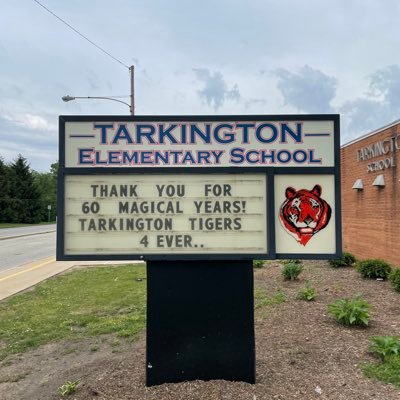 The official Twitter page for the now closed Tarkington Elementary School in South Bend, IN