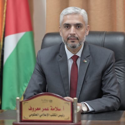 رئيس المكتب الإعلامي الحكومي في قطاع غزة. Head of The Government Media Office