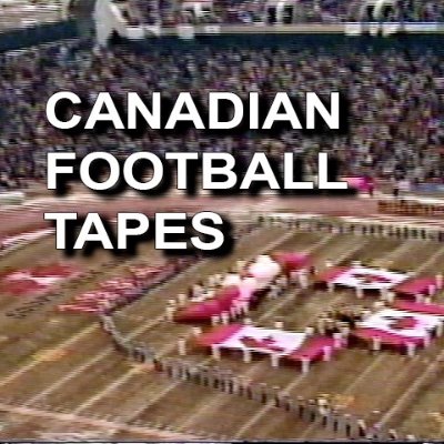 Sharing the joy of Canadian Football VHS recordings. Got any of your biological uncle’s tapes? Let us know! ig: @ canadianfootballtapes