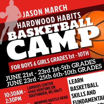 Jason March Hardwood Habits Basketball Camp is an elite camp teaching skills and fundamentals.