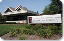 Brooklyn Branch of Cuyahoga County Public Library 4480 Ridge Rd. Brooklyn, OH 44144-3353 216-398-4600