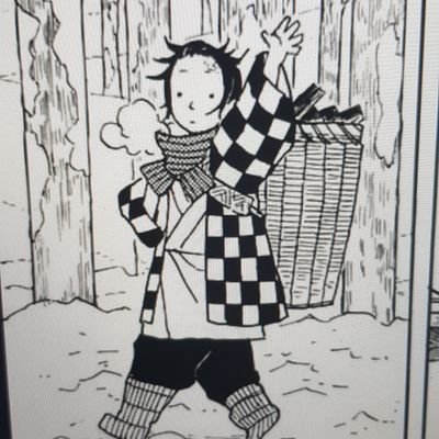 Tanjiro Waving