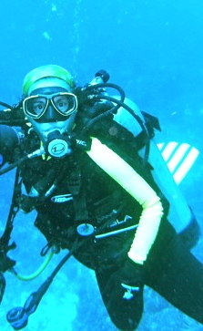 A PADI Divemaster,I've has been diving since 2003.I am an avid traveler and communicator who regularly visits new and exciting dive destinations,sharing as I go