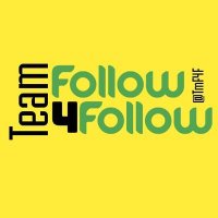 💛 Team Follow4Follow 💛(@TmF4F) 's Twitter Profile Photo