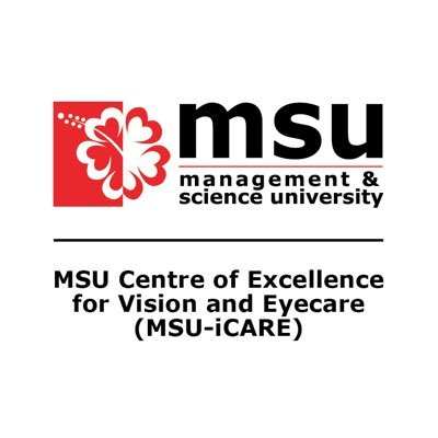 MSU-iCARE is centre of excellence of @MSUmalaysia providing clinical care, training and research in vision and eye care and charity #MSUblindnessprevention.