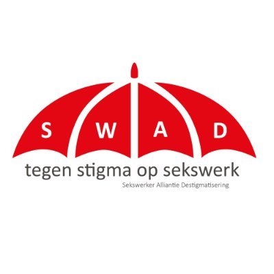 SWAD is een alliantie van 22 gelijkgestemde sekswerk organisaties en initiatieven die zich gezamenlijk inzetten om het stigma op sekswerk te verminderen #SWAD