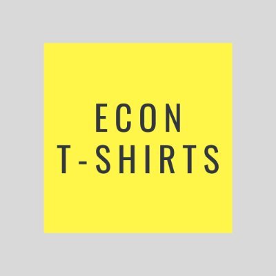 Just for fun | We are an economics t-shirt and merchandise start-up. Shop @ https://t.co/dS5LeK62qj Please write to us for specific designs (: