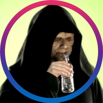 I hope y’all have a nice day 💖 Star Wars, Warhammer, Pokemon, Genetics, Theatre. I put the Bi in Badda Bing Badda Boom. He/They. 22