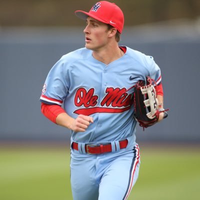 Ole Miss Baseball #8 Jeremiah 29:11 I Am Second.    Barstool Athlete