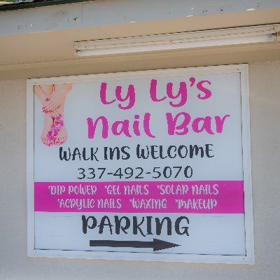 Get the manicure and pedicure of your dreams at Ly Ly's Nail Bar.