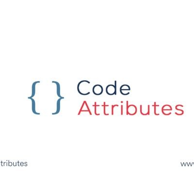 AttributesCode's profile picture. #techlover
#codeattributes