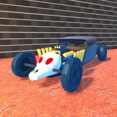 LEGO CAR in JAILBREAK! - Roblox