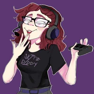 Small time streamer, Big ol dumbass - come chill! | princess with the trucker vernacular | by the lovely @/discowench on IG | https://t.co/RtGdYb404d