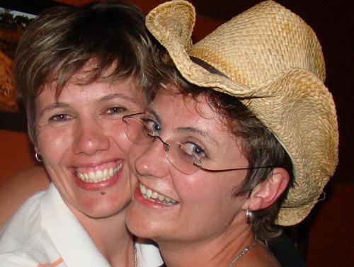 Happy! Privileged! Enjoying life with my partner Erika!