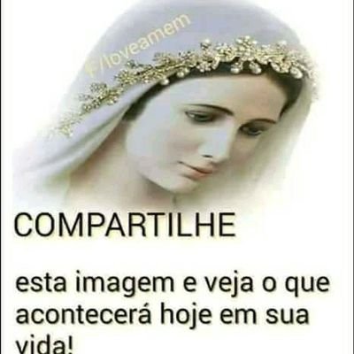 Sou casada. Católica Apostólica Romana.