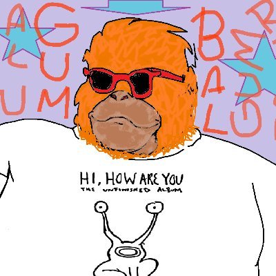 Lil Big Ape Shæring me Life storie //

me name: gumbal

gumbal pronoun: he-man

gumbal age:  hav  lost  count

header by @afool4art 🧡