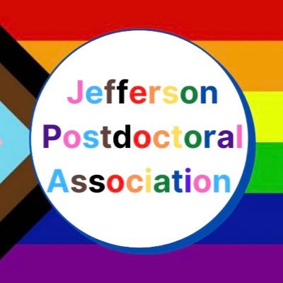 @JeffersonUniv Postdoctoral Association, run by and run for @ResearchAtJeff postdocs. Questions, concerns, suggestions? DM or email jpa@jefferson.edu