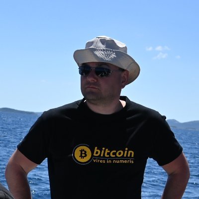 Lead web app engineer,  internet of things enthusiast https://t.co/I6QTGPoXaj
#decentralization.
⚡matjaz@getalby.com

#freedom
#Bitcoin