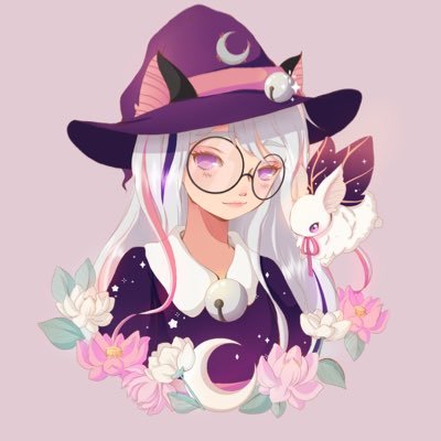 Cozy Vtuber - Moon bat librarian - Artist, Author, Digital Designer - Stardust & Magic  -