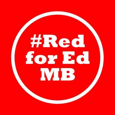 #REDforEdMB is a grassroots campaign advocating for education in Manitoba. Show your solidarity by wearing red on Fridays and spread the word on #RedforEdMB!